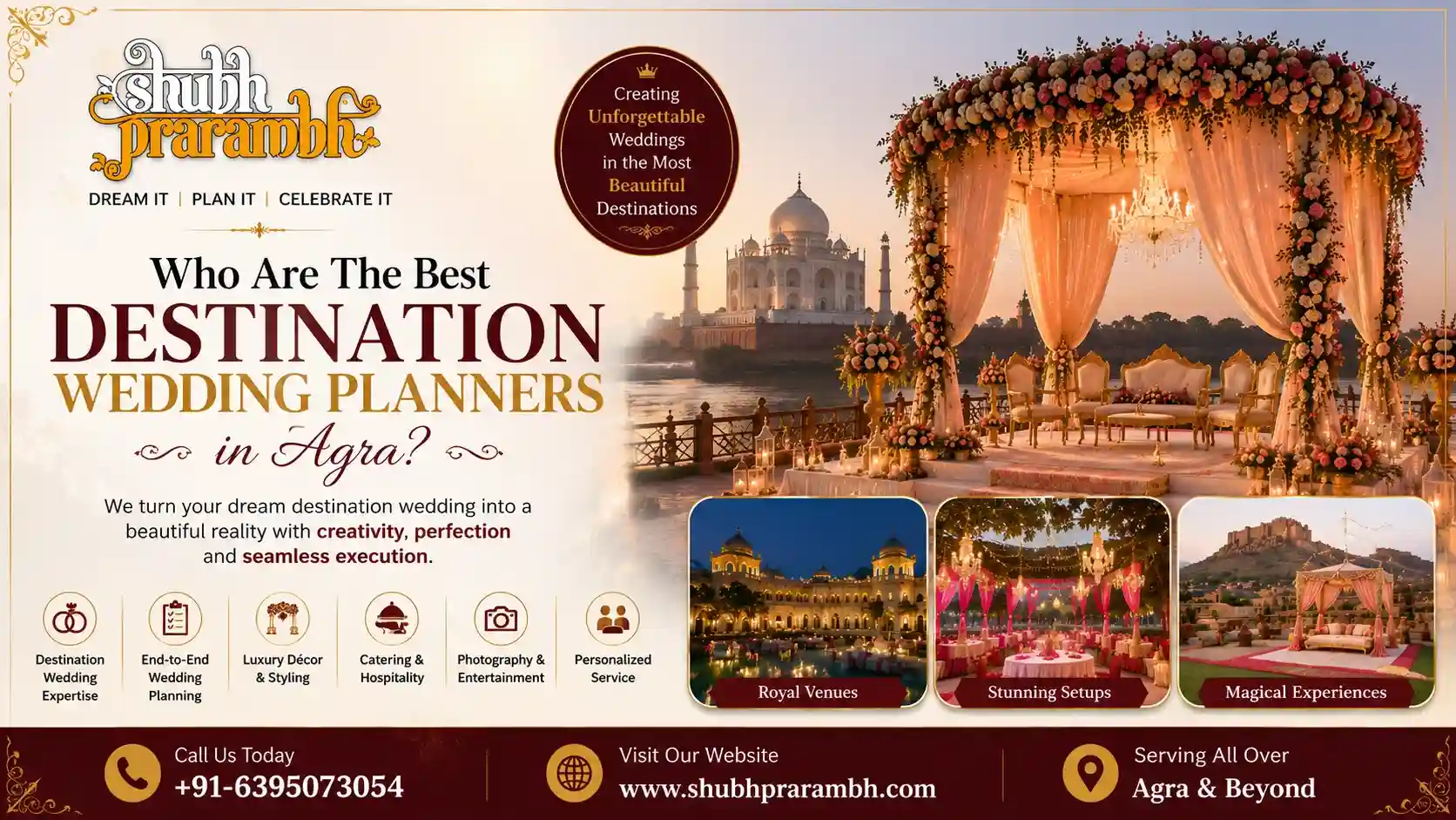 Who Are The Best Destination Wedding Planners in Agra?